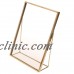 Vintage Glass Freestanding Picture Photo Frame Portrait Holder Table Decoration   152998111150